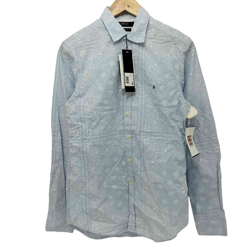 リプレイ REPLAY ペイズリー柄 長袖シャツ REGULAR FIT レディース JPN:XS