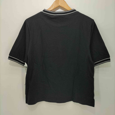トゥービーバイアニエスベー To b. by agnes b. ポールエリュアールリブラインTシャツ レディース JPN:40