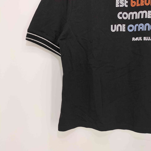 トゥービーバイアニエスベー To b. by agnes b. ポールエリュアールリブラインTシャツ レディース JPN:40