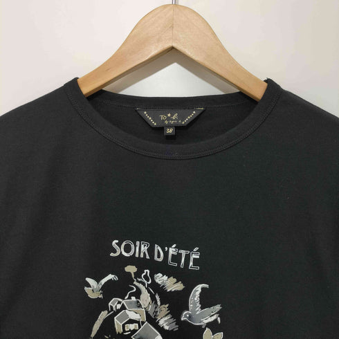 トゥービーバイアニエスベー To b. by agnes b. SOIR DETE BIRD Tシャツ レディース JPN:38