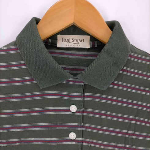 ポールスチュアート Paul Stuart ボーダーポロシャツ レディース import:M