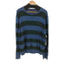 トミーヒルフィガー TOMMY HILFIGER ボーダー コットンニット メンズ import:L