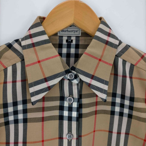 バーバリーズ BURBERRYS ノヴァチェック長袖シャツ レディース import:M