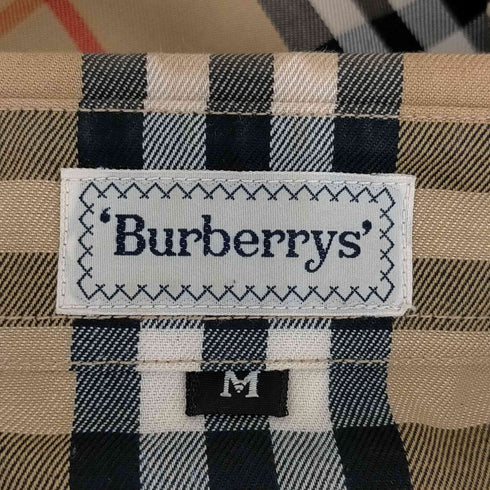 バーバリーズ BURBERRYS ノヴァチェック長袖シャツ レディース import:M
