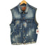 リーバイス Levis ペイント ヴィンテージ加工 デニムベスト メンズ import:XL
