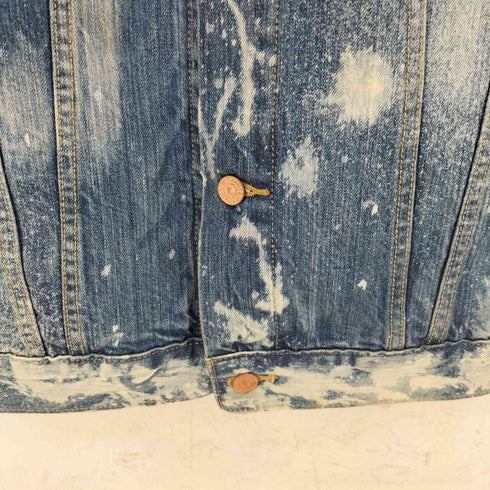 リーバイス Levis ペイント ヴィンテージ加工 デニムベスト メンズ import:XL