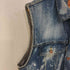リーバイス Levis ペイント ヴィンテージ加工 デニムベスト メンズ import:XL