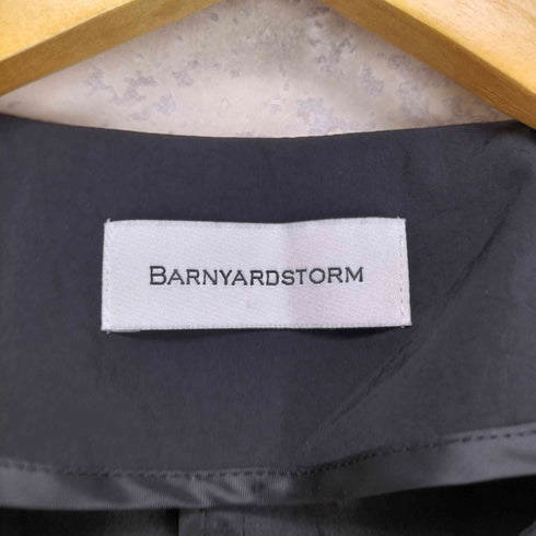 バンヤードストーム BARNYARDSTORM ドローコード ノーカラー ナイロンジャケット レディース