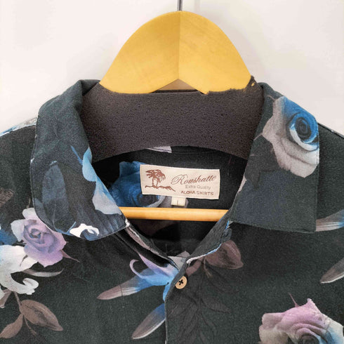 ルーシャット ROUSHATTE S/S オープンカラーアロハシャツ メンズ import:L