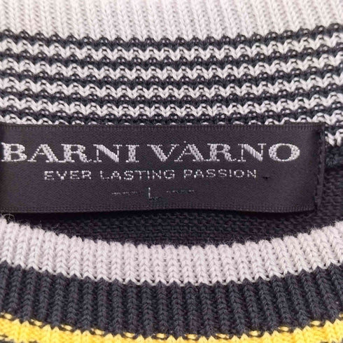 BARNI VARNO 23SS 総柄 サマーニット メンズ JPN:L