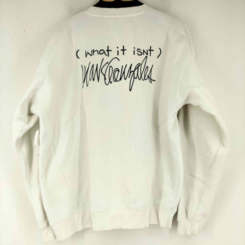 マークゴンザレス Mark Gonzales バック刺繍 クルースウェット メンズ JPN:XL