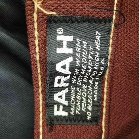 ファーラー FARAH MADE IN USA スタープレスト アンクルパンツ メンズ