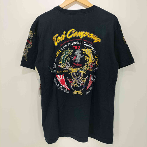 テッドカンパニー TED COMPANY 両面刺繍 クルーネックTシャツ メンズ US:40