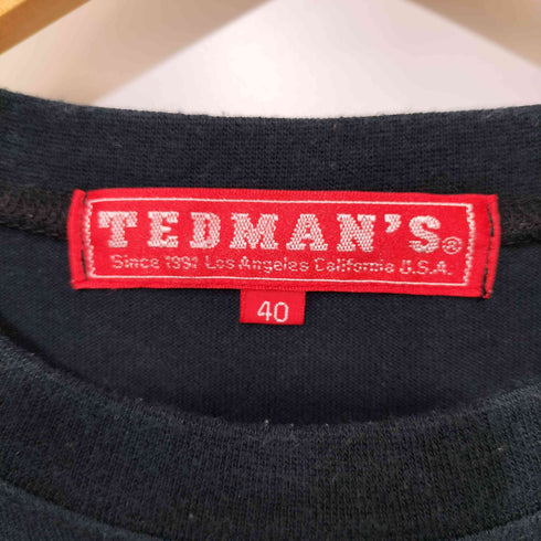 テッドカンパニー TED COMPANY 両面刺繍 クルーネックTシャツ メンズ US:40