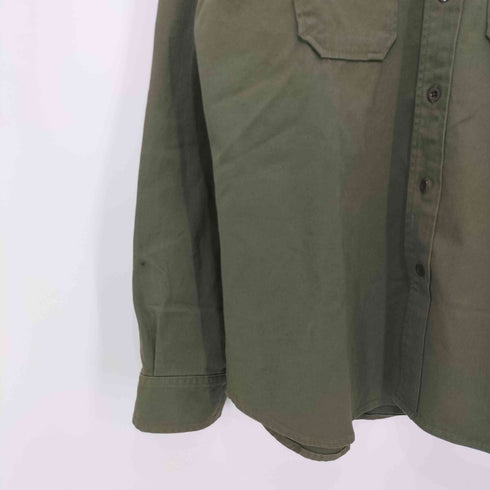 アヴィレックス AVIREX U.S.A.F. 70th ANNIVERSARY L/S KHAKI SHIRT メンズ 2XL