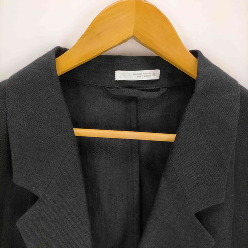 ザラ ZARA 100%リネンスーツブレザー メンズ 52