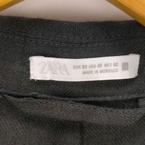 ザラ ZARA 100%リネンスーツブレザー メンズ 52