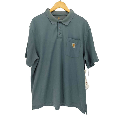 カーハート Carhartt ロゴワッペン S/S ポロシャツ メンズ import:XL