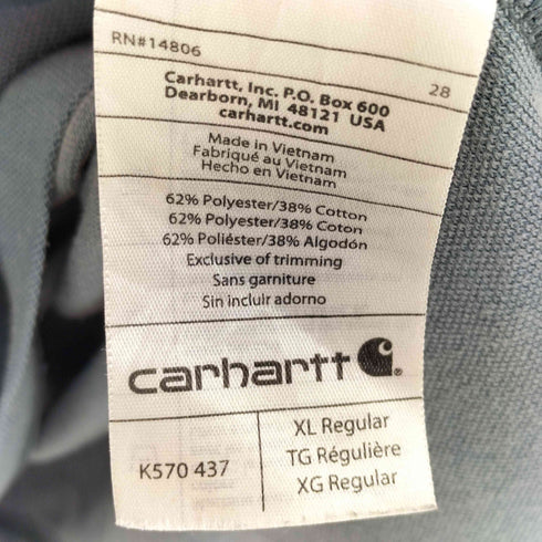 カーハート Carhartt ロゴワッペン S/S ポロシャツ メンズ import:XL
