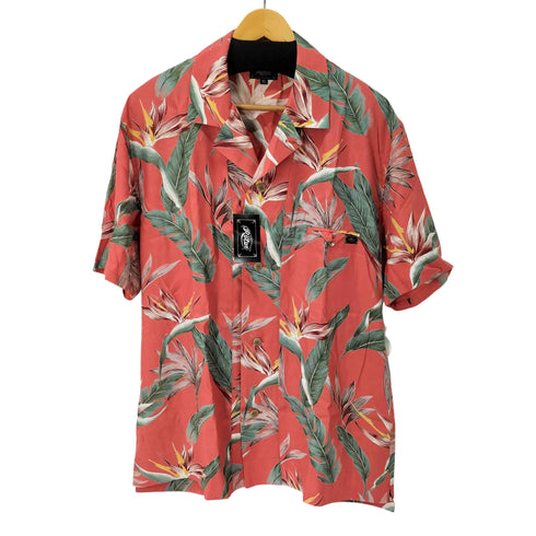 ローター ROTAR Leaf Rayon Aloha Shirt アロハシャツ メンズ import:XL