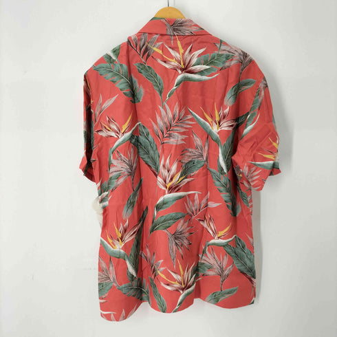 ローター ROTAR Leaf Rayon Aloha Shirt アロハシャツ メンズ import:XL