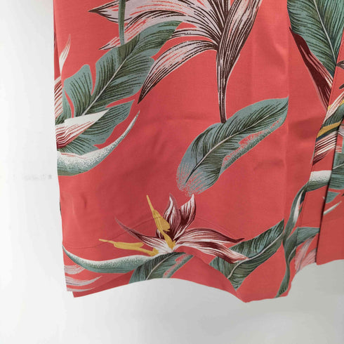ローター ROTAR Leaf Rayon Aloha Shirt アロハシャツ メンズ import:XL