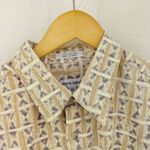 ピエールカルダン pierre cardin 総柄SSシャツ メンズ import:XL