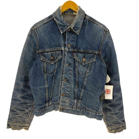リーバイス Levis 60s~70s 3rd USA製 ビッグE ボタン裏522 デニムトラッカージャケット メンズ