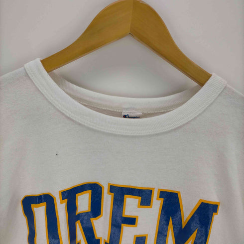 チャンピオン Champion 80s USA製 トリコタグ CREM ATHLETICS クルーネックTシャツ メンズ JPN:L