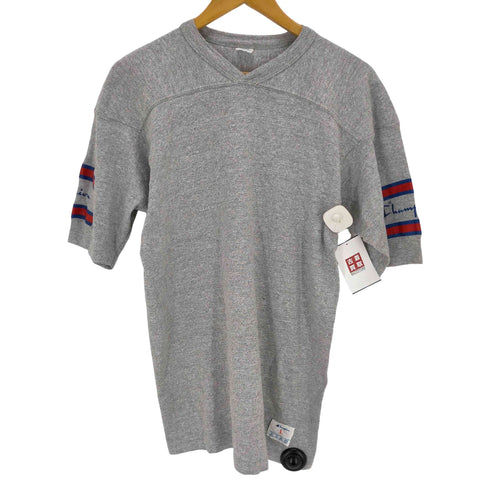チャンピオン Champion 80s USA製 トリコタグ Vネックカットソー メンズ JPN:L