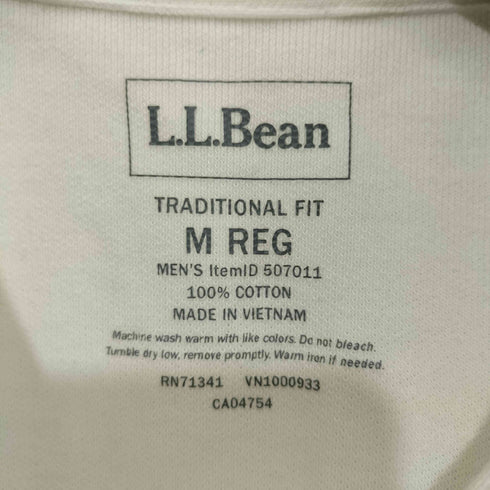 エルエルビーン L.L.Bean TRADITONAL FIT ビーンブーツ刺繍鹿の子ポロシャツ メンズ M
