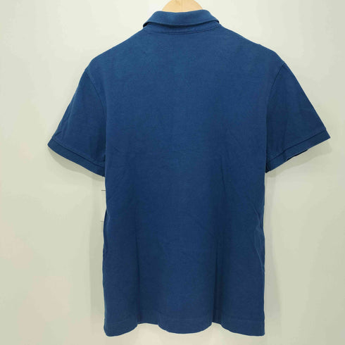 ラコステ LACOSTE REGULAR FIT ワンポイント刺繍鹿の子ポロシャツ メンズ S