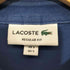 ラコステ LACOSTE REGULAR FIT ワンポイント刺繍鹿の子ポロシャツ メンズ S