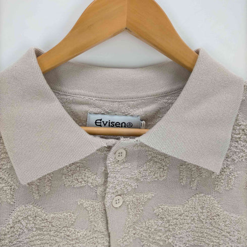 エビセンスケートボーズ Evisen skateboards BLOSSOM EMBOSS JACQUARD SHIRT メンズ import:M