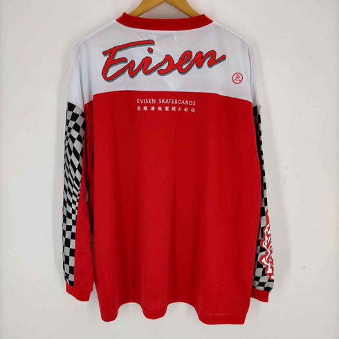 エビセンスケートボーズ Evisen skateboards Summer Of Love Moto Jersey メンズ import:L