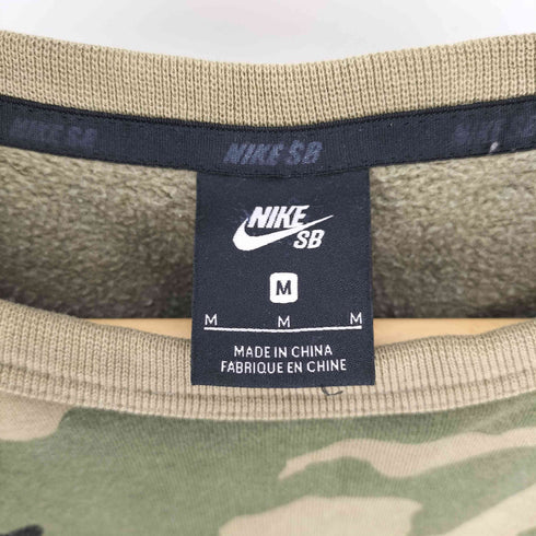 ナイキスケートボーディング NIKE SB 19SS ERDL ICON CREW カモ 迷彩柄 アイコン クルーネック スウェット メンズ import:M