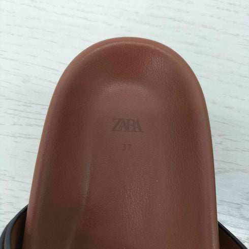 ザラ ZARA バックル付き サンダル レディース EUR:37