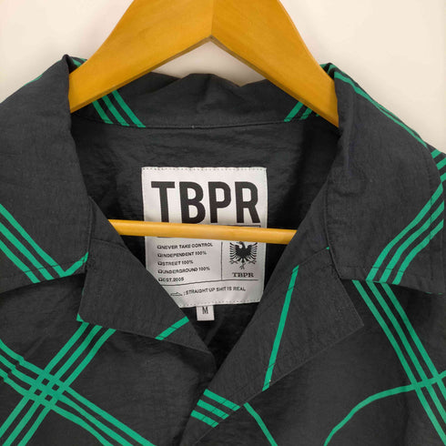 タイトブースプロダクション TBPR TIGHTBOOTH PRODUCTION BULKY CHECK SHIRT メンズ import:M