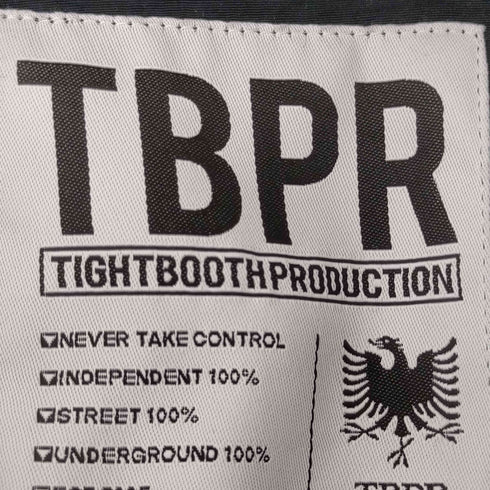 タイトブースプロダクション TBPR TIGHTBOOTH PRODUCTION BULKY CHECK SHIRT メンズ import:M