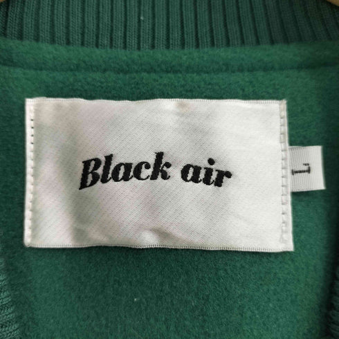 ブラックエア BLACKAIR 袖切替ドクロスタジャン バーシティージャケット メンズ L