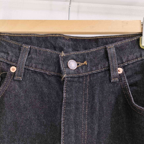 リーバイス Levis 96年10月製 ボタン裏359 フィリピン製 先染め 616 ブラックデニム メンズ W34 L32