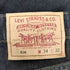 リーバイス Levis 96年10月製 ボタン裏359 フィリピン製 先染め 616 ブラックデニム メンズ W34 L32