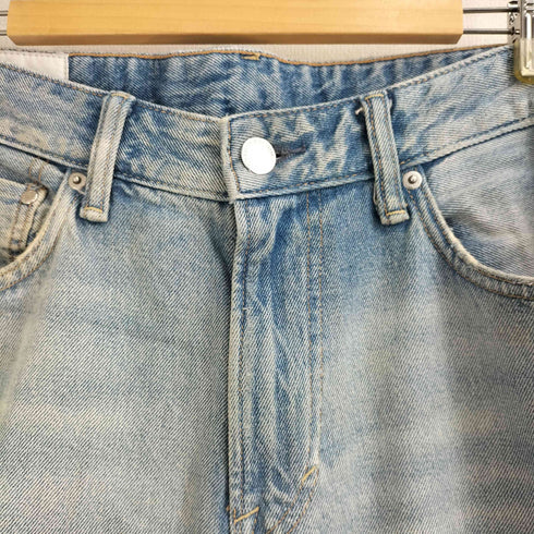 エイチアンドエム H&M Loose fit 汚れ加工 バギーデニムパンツ メンズ 32/30