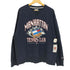 トミージーンズ tommy jeans フロントプリントVガゼットスウェット メンズ JPN:XL