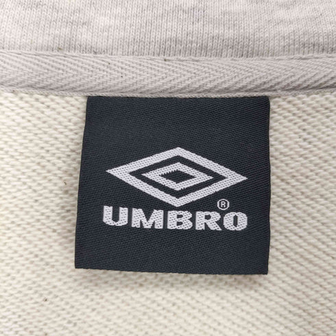 アンブロ UMBRO 23AW クラシックビックロゴ ハーフジップスウェット メンズ JPN:L