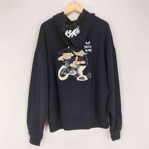 kaoyorinakami 刺繍デザインプルオーバーパーカー メンズ JPN:M