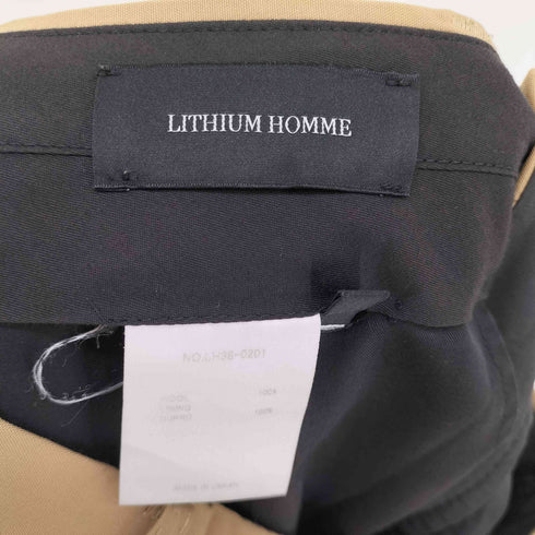 リチウムオム LITHIUM HOMME SUPER 120’S TROPICAL WOOL ANKLE-CUT TROUSERS メンズ JPN:48