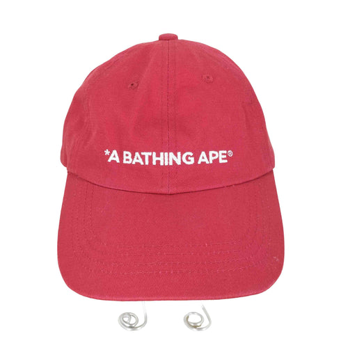 アベイシングエイプ A BATHING APE A BATHING APE 6PANEL CAP M メンズ ONE SIZE