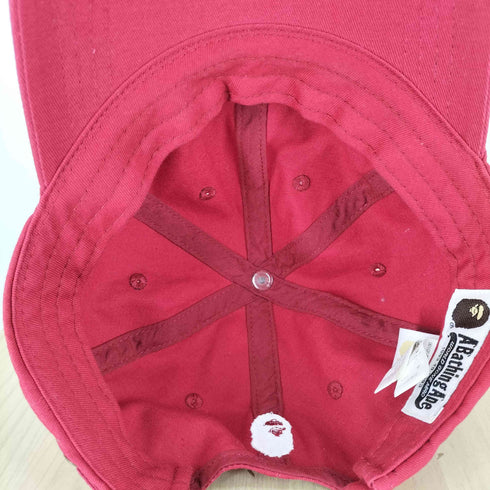 アベイシングエイプ A BATHING APE A BATHING APE 6PANEL CAP M メンズ ONE SIZE