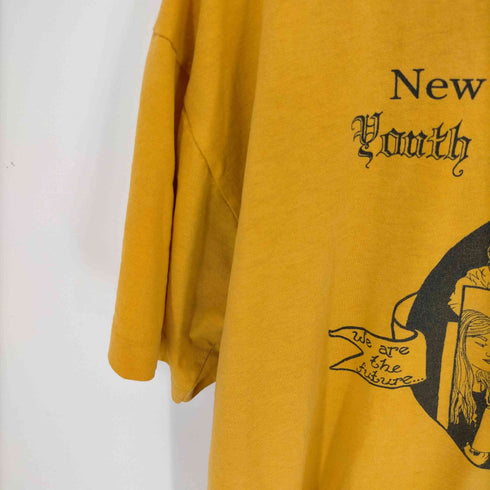 フルーツオブザルーム FRUIT OF THE LOOM 90s USA製 YMCA シングルステッチ カレッジプリントTシャツ メンズ JPN:XL